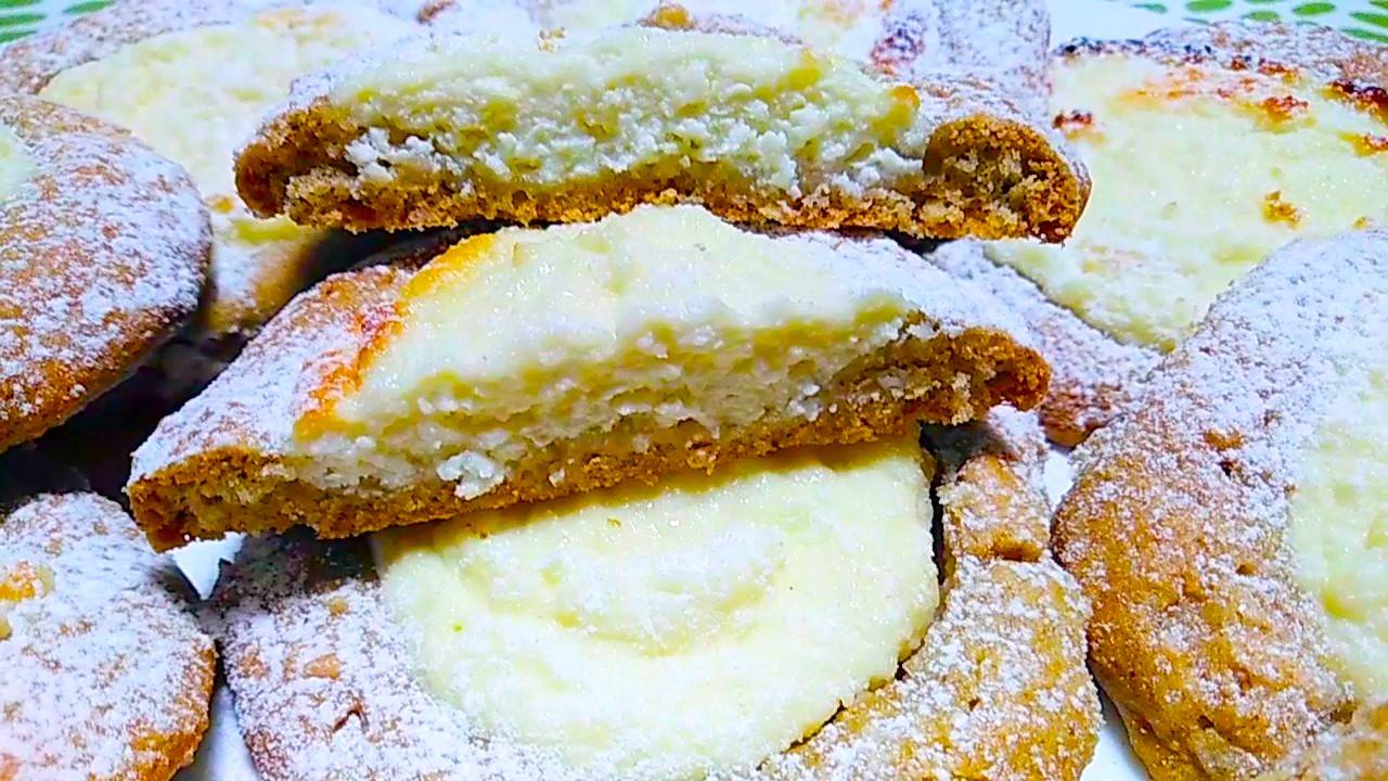 ВАТРУШКИ овсяные с Творогом, смотреть онлайн