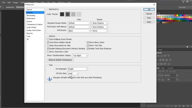 как изменить язык в фотошоп cs6 смотреть онлайн