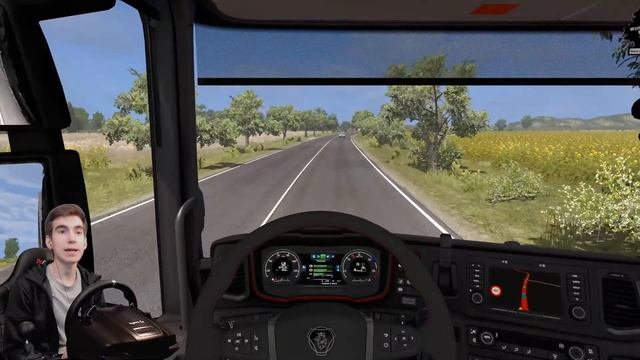 СТЕНА ГЕРОЕВ. ВАРНА (REALISTIC BRUTAL WEATHER) - ETS2 - Road to the Black Sea (1.36.2.24s) [#224] смотреть онлайн