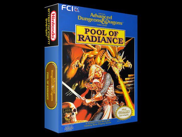 Advanced Dungeons & Dragons-Pool Of Radiance [English Version][NES/Dendy/Nintendo]