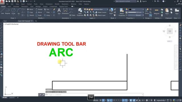 #6: AutoCAD ARC Command with Full Details | AutoCAD | | Autodesk смотреть онлайн