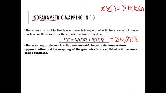 Finite Element Method Lec 11 - Part 1 - Isoparametric Mapping смотреть онлайн