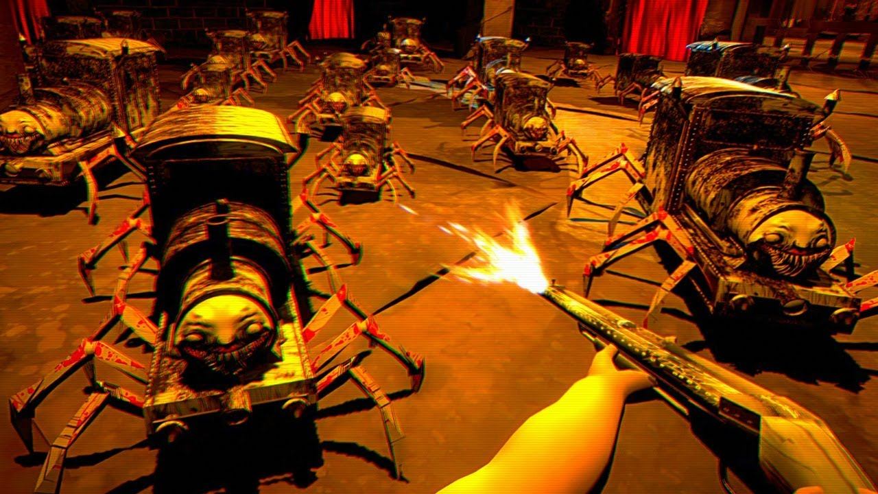 НАШЕЛ 100 ДЕТЕЙ ЧУ ЧУ ЧАРЛЬЗА в ПЕЩЕРЕ Choo Choo Charles 2 смотреть онлайн