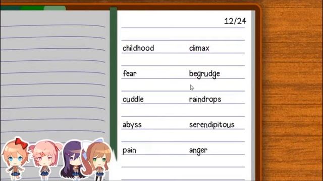 Hunter plays Doki Doki Literature Club; Poem Game (Natsuki Route) смотреть онлайн