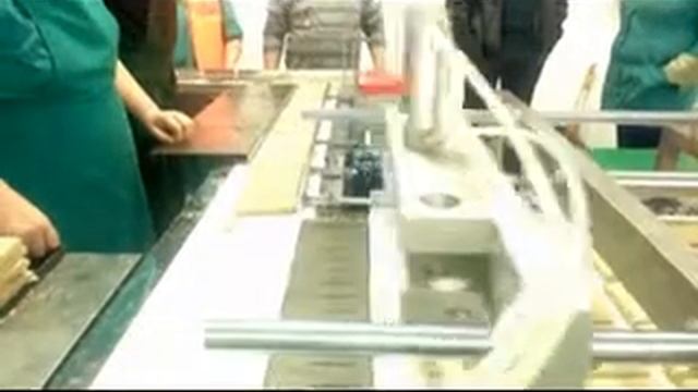 Укладчик брикетов халвы на упаковку Flow-Pack (Флоу-Пак) смотреть онлайн