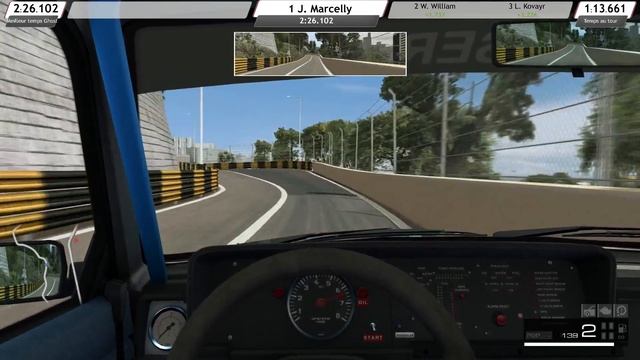 Hot-Lap Volvo 240T a Macau (Raceroom Racing Experience) смотреть онлайн