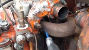 Заводим трактор Т-16 в -12 мороза