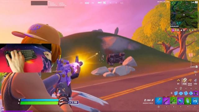 $650 Custom Keyboard ASMR Chill?Arena Gameplay Keyboard Fortnite 240 FPS Smooth 4K смотреть онлайн