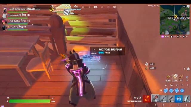 Fortnite India Live Streaming Nvidia 1650S 4GB GDDR6 i3 9100f HyperX Cloud Earbuds AMIT_RIKKU_INDIA смотреть онлайн