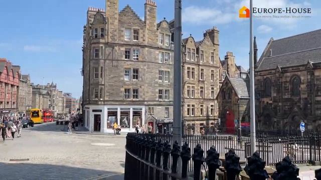 Шотландия, Эдинбург. Scotland, Edinburgh. Europe-House.mp4 смотреть онлайн