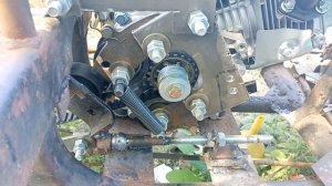 Двигатель от мотоблока на мотороллер муравей.