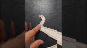 Подготовка лекала к работе с кожей