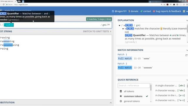 Regex 5 - Quantifiers смотреть онлайн