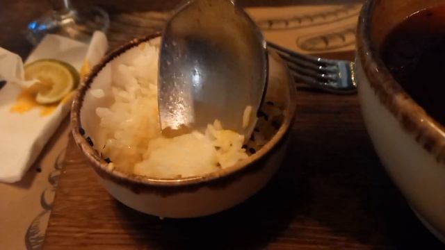 Суп ТОМ ЯМ в кафе,,РЕБРО,, мой гастротур