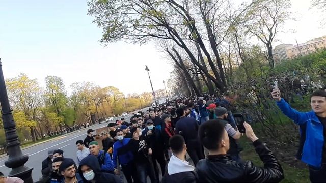 НАМАЗ РАМАДАН Г.СПБ 13 05 2021 смотреть онлайн