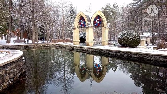 КИСЛОВОДСК. ЗИМА. Курортный парк зима. КМВ зима. Достопримечательности зимой. 2021 смотреть онлайн