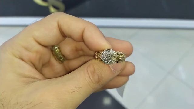 Алмаз 56 проба 1856 год золотое кольцо Антиквариат Азербайджана смотреть онлайн