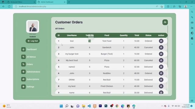 ?Complete Restaurant Table Menu | UPDATED 2023 PHP MySQL Project with Database смотреть онлайн