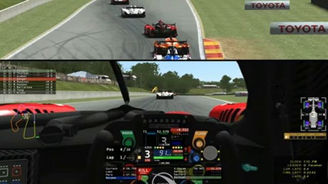 rFactor 2 - Endurance Series (1.0) - Road America - Ligier JS P2 (vs AI) смотреть онлайн