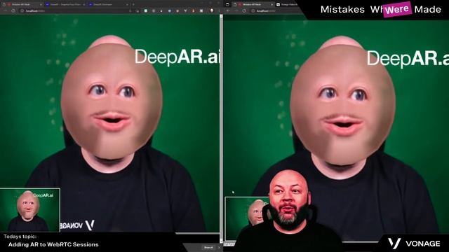 Adding AR to WebRTC sessions - Part 2 | Mistakes Were Made смотреть онлайн