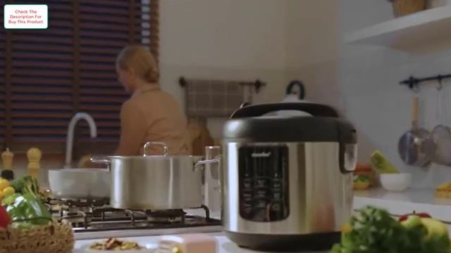 COMFEE' Rice Cooker, 6-in-1 Stainless Steel Multi Cooker, Slow Cooker, Steamer, Saute, & Also other смотреть онлайн