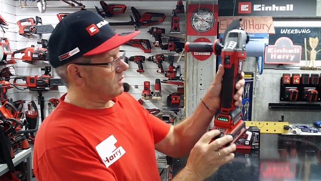 Einhell Akku Winkelschleifer Mit Drehzahlregelung TP-AG 18/125 CE Q Li @EinhellHarry