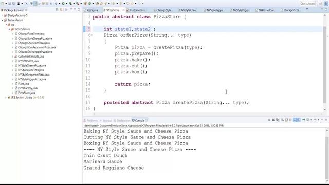The Factory Method Pattern - Intro & Java implementation смотреть онлайн