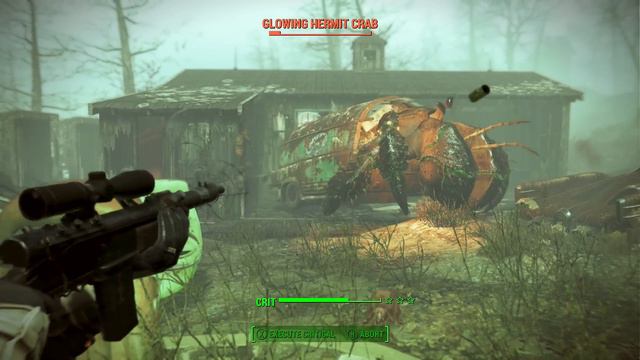 Fallout 4: Far Harbor | Crab Wagon Monster Location (Giant Glowing Hermit Crab) смотреть онлайн