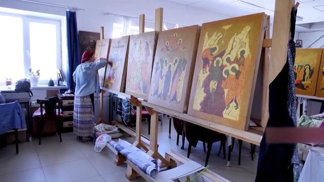 В Орске освятили храм на территории женского Иверского монастыря в посёлке ОЗТП смотреть онлайн