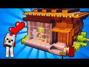 КАК ПОСТРОИТЬ СТАРТОВЫЙ ДОМ В МАЙНКРАФТЕ??Minecraft