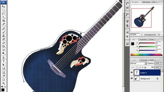 14 Урок. Фотошоп. Текст вдоль линии. смотреть онлайн