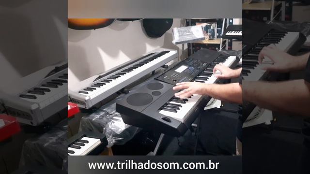 Um pouco do Casio WK 6600 para vocês... смотреть онлайн