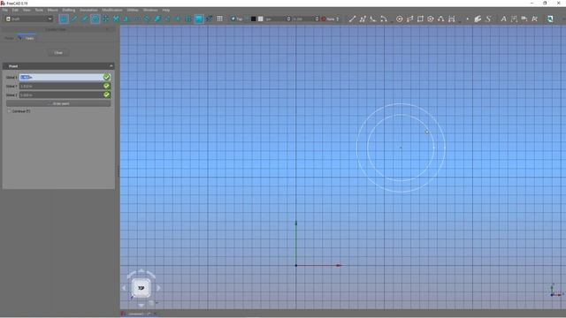 FreeCad Tutorial :Combine Draft And Sketch To Simplify Modeling. 