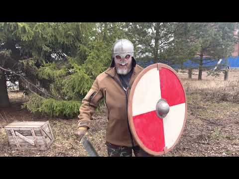 Снаряжения Эпохи Викингов. ЛангСакс - самое лютое и опасное оружие!! смотреть онлайн