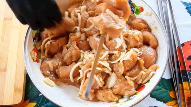 Шашлык из индюшатины смотреть онлайн