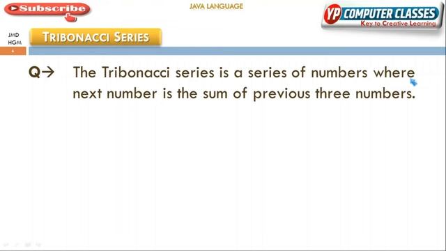 Fibonacci Series & Tribonacci Series program in Java | Easy Tips & Tricks | ICSE Computer 9 & 10 смотреть онлайн