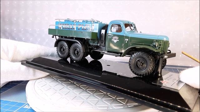 АЦЖР - 3,0 (ЗиЛ 157)?️DiP models?️Обзор масштабной модели 1:43 смотреть онлайн