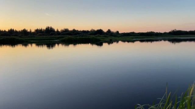 Красивый закат 🌅 на реке)#рыбалка #закат #река #закатсолнца смотреть онлайн