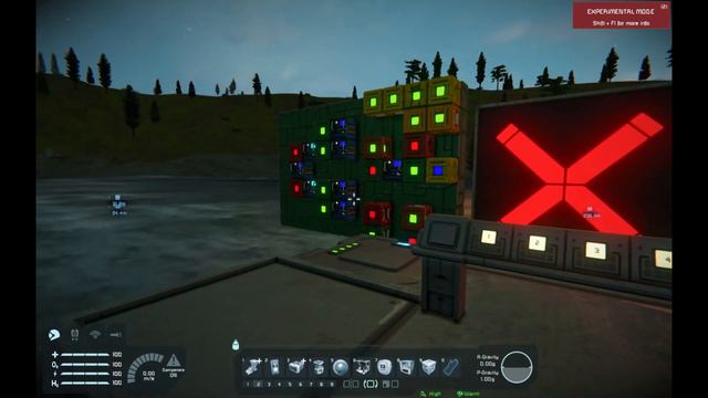 Space Engineers vanilla multi image LCD display (simple in game computer without mods or scripts) смотреть онлайн