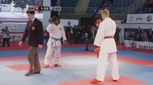 Бой Рафаэля Агаева с Ноем Битшем. Финал ЧЕ 2015