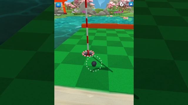 Sakura Garden Shortcuts! - All Holes with P4 | Golf Battle смотреть онлайн