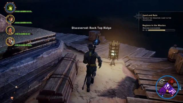 Dragon Age Inquisition Playthrough Part 40 Hunting Venatori in the desert смотреть онлайн