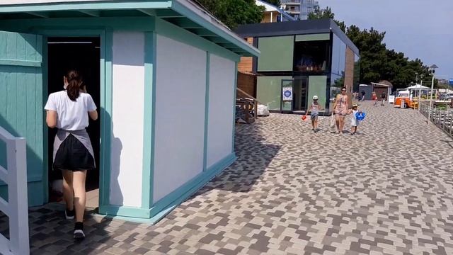 КАК Море? ЯЛТА КУРОРТ. ПЛЯЖ МАССАНДРА. КРЫМ 2021. ЦЕНЫ на еду смотреть онлайн