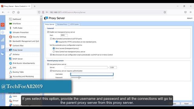 Kerio Control UTM Tutorial 12 - Proxy Server смотреть онлайн