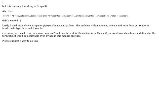 Drupal: How to get add term form of taxonomy inside node type form? (2 Solutions!!) смотреть онлайн