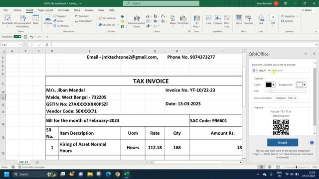 How to generate QR code using excel | How to create QR code in excel sheet смотреть онлайн