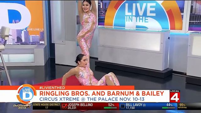 Live in the D: The circus comes to town! смотреть онлайн