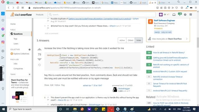 Solution of Socket Time out Exception in android смотреть онлайн