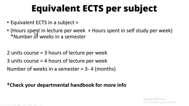 How to calculate the ECTS using the Credit Units смотреть онлайн
