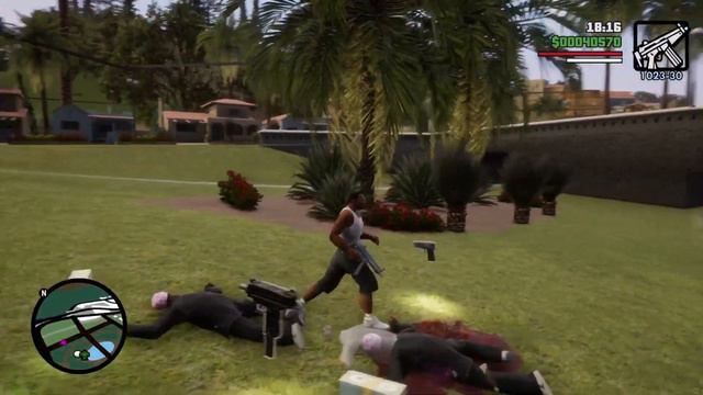 GTA San Andreas TDE ★ Mission #24: Doberman [Walkthrough] смотреть онлайн